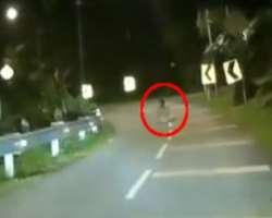 Many people have seen a motorcyclist who was killed in a road accident in the location riding his bike on the roads.